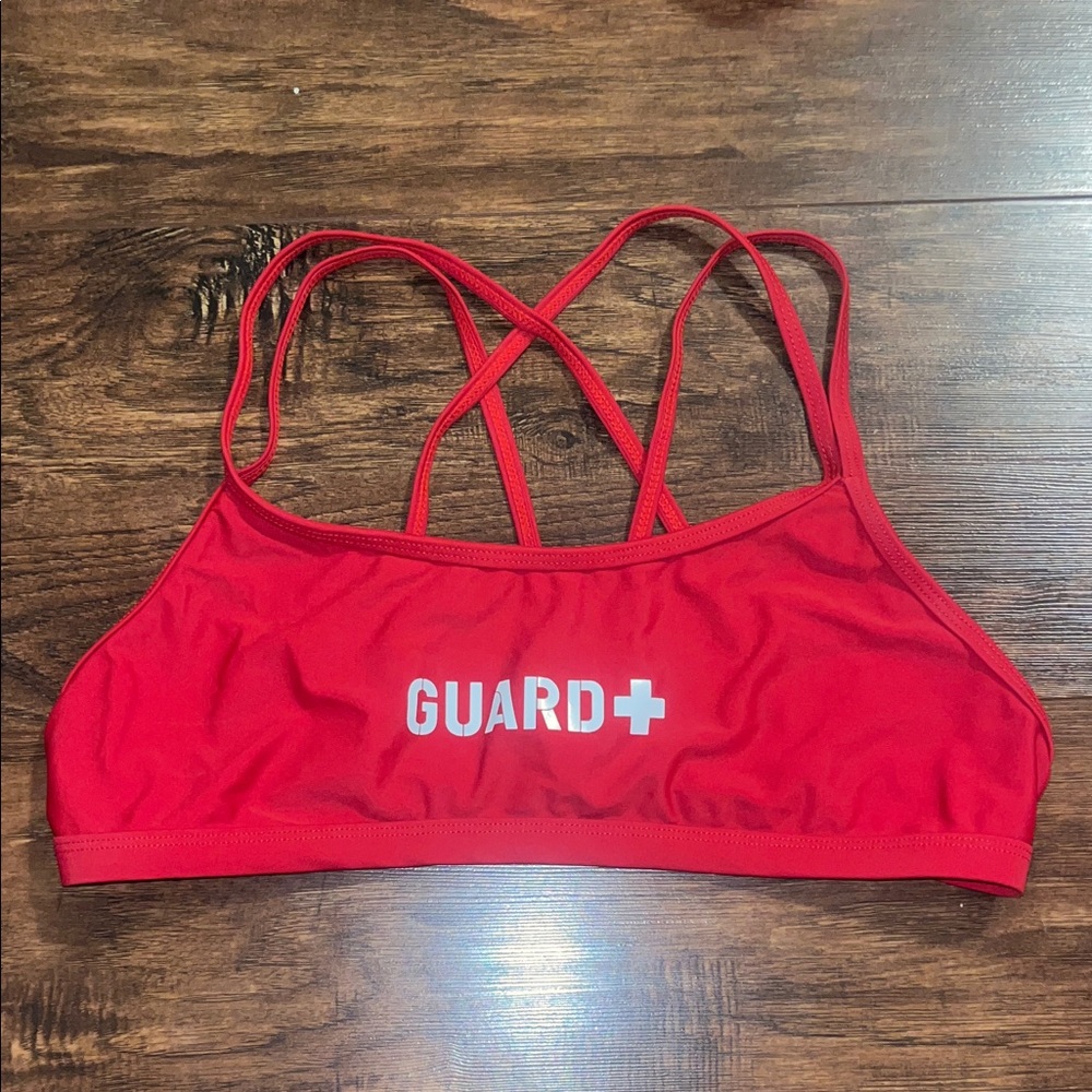 Sporti Vibrant Red Women's Bikini Top